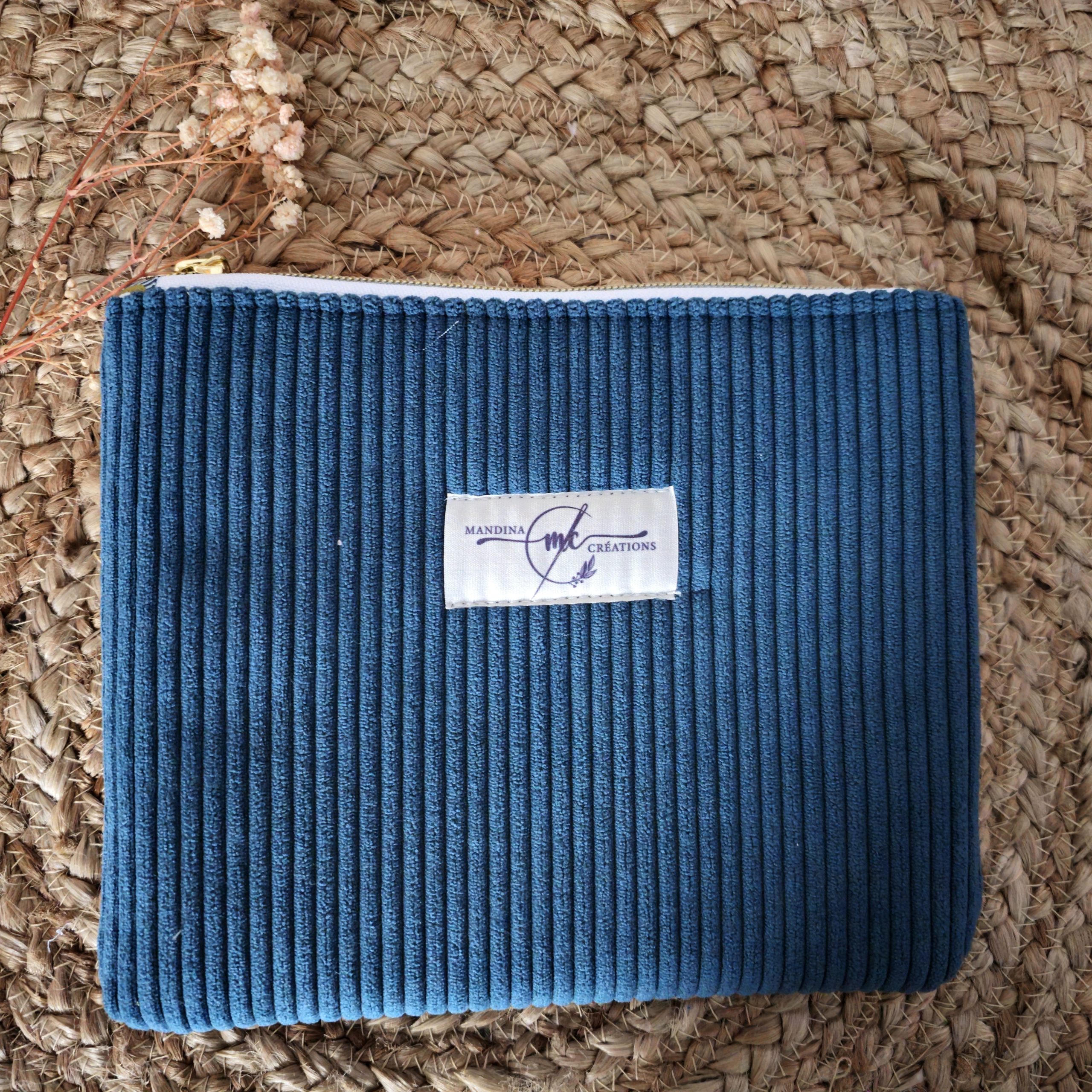 Pochette plate velours côtelés à personnaliser – Image 10