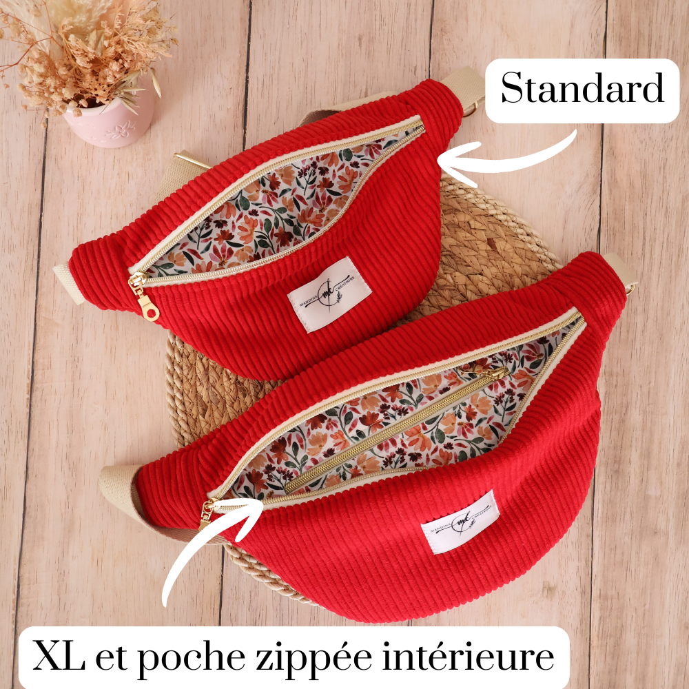 Sac banane en bouclette – Personnalisé – Image 2