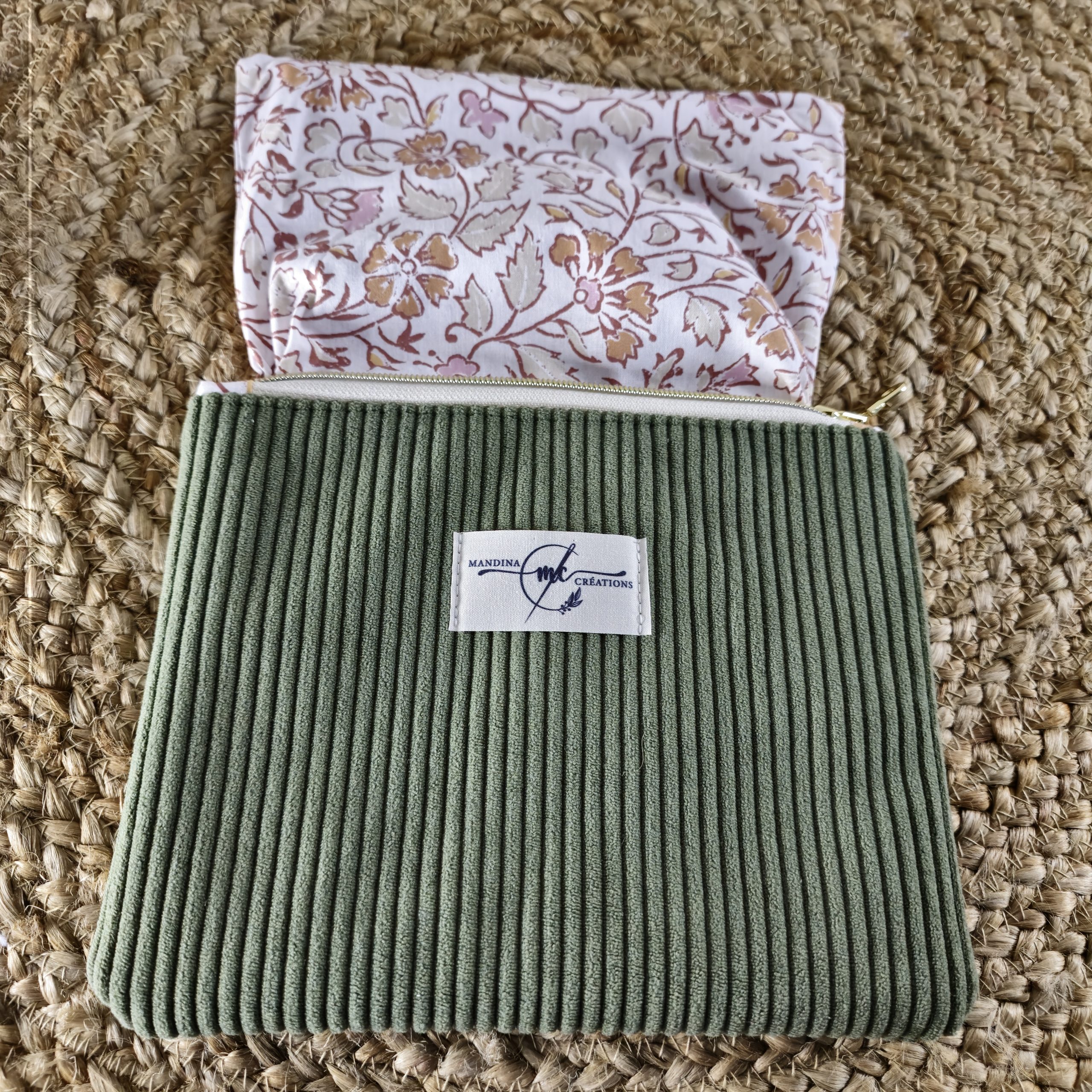 Pochette plate velours côtelés à personnaliser – Image 15