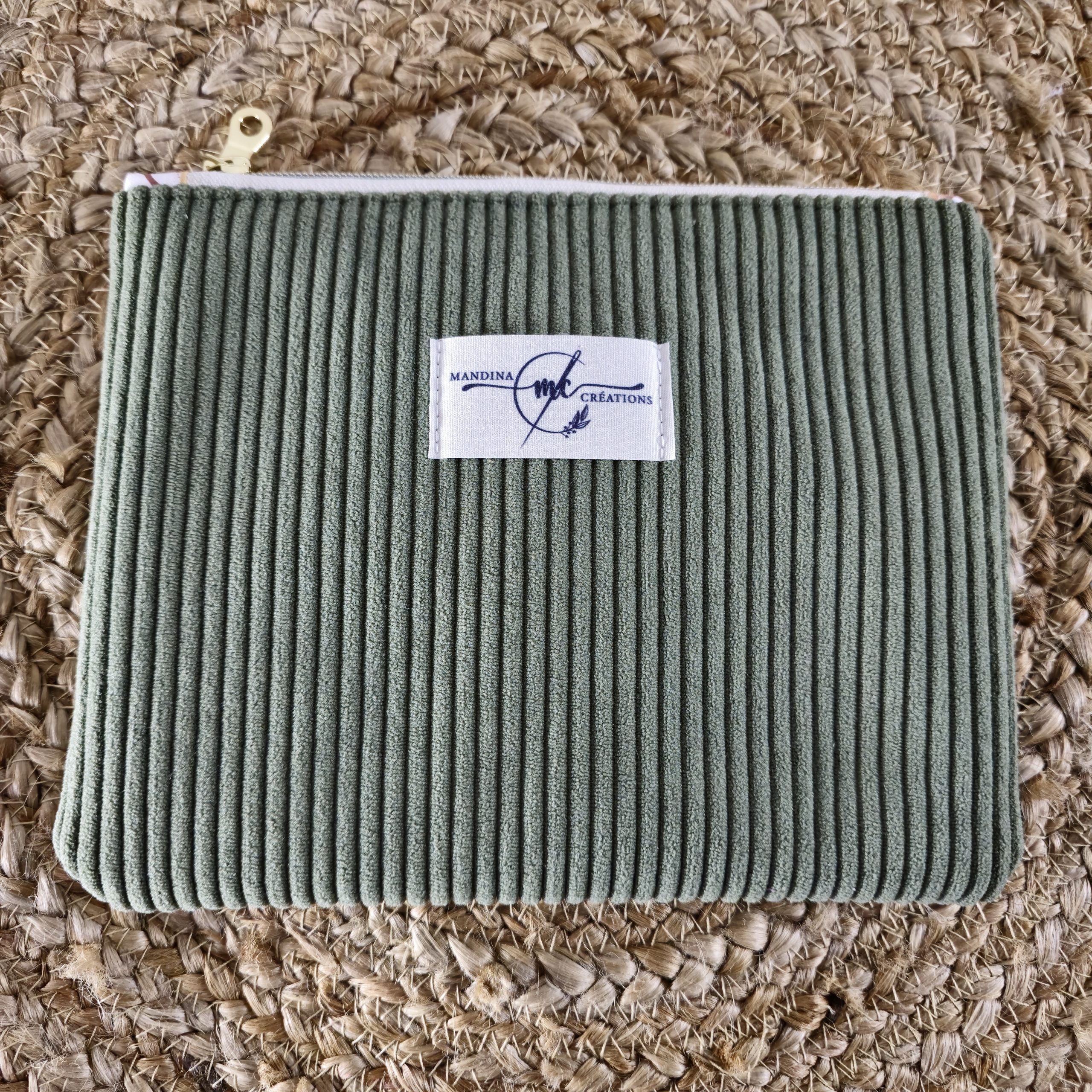 Pochette plate velours côtelés à personnaliser – Image 14