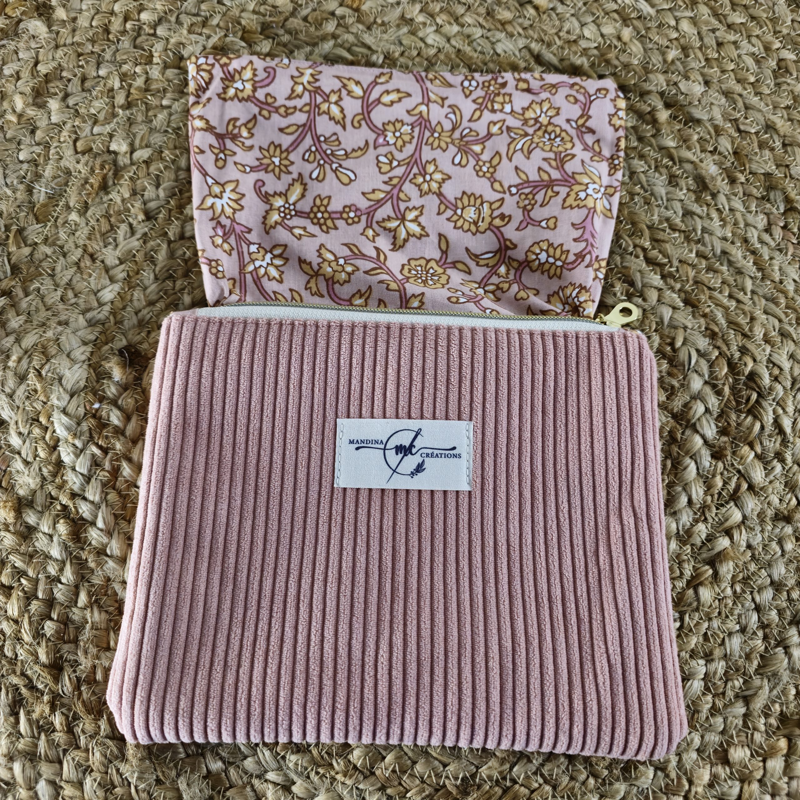 Pochette plate velours côtelés à personnaliser – Image 7