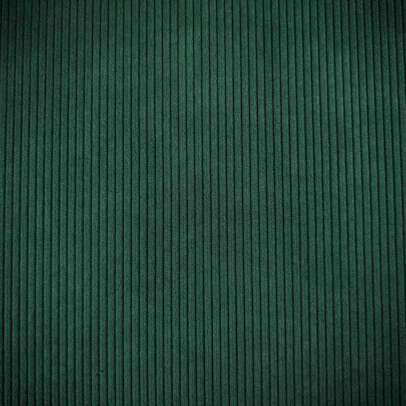 tissu velours côtelé huggy vert sapin