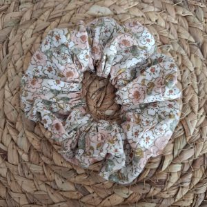 Fleurs rose et vert