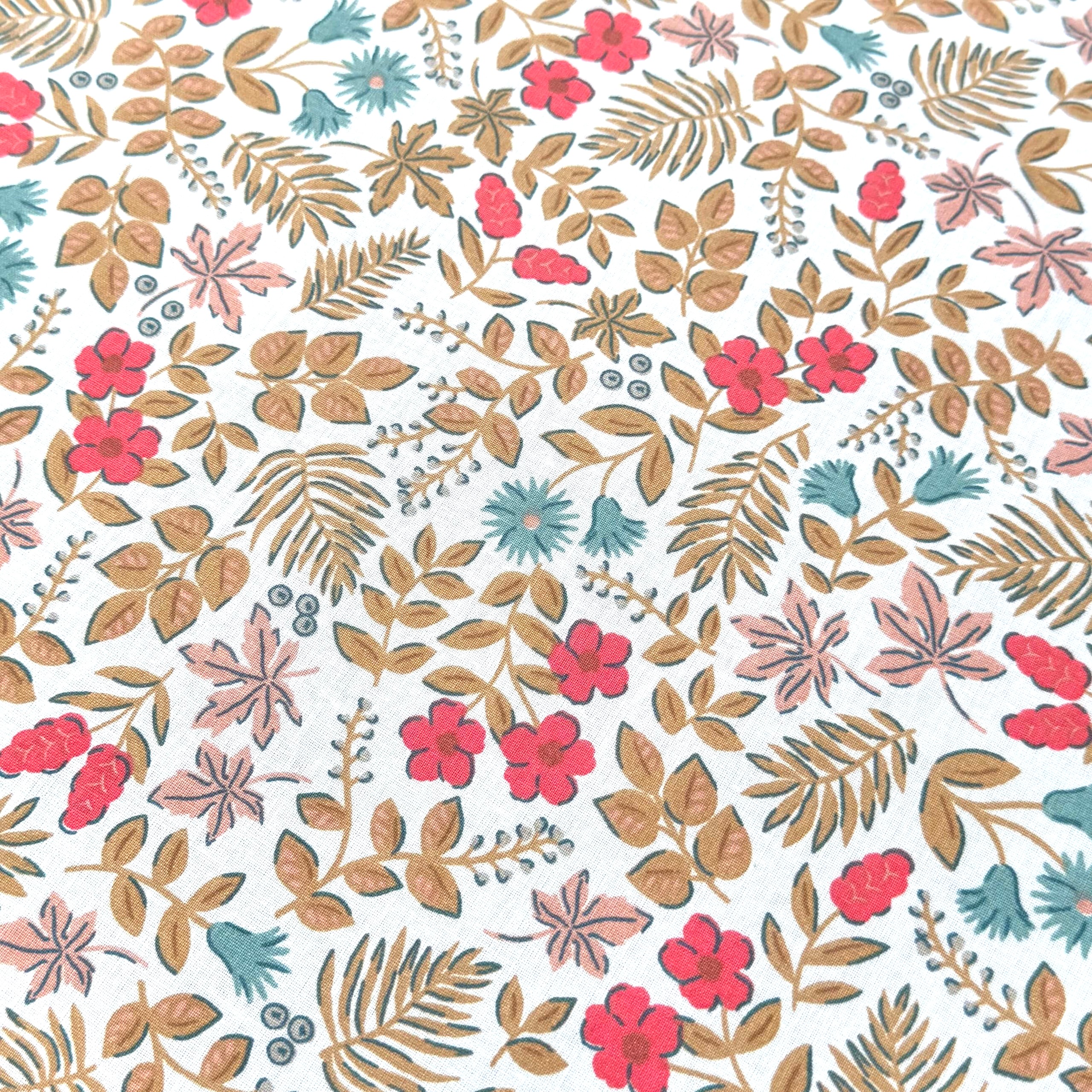 Tissus coton fleurs zada