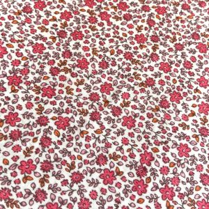 Double gaze fleurs Anouchka