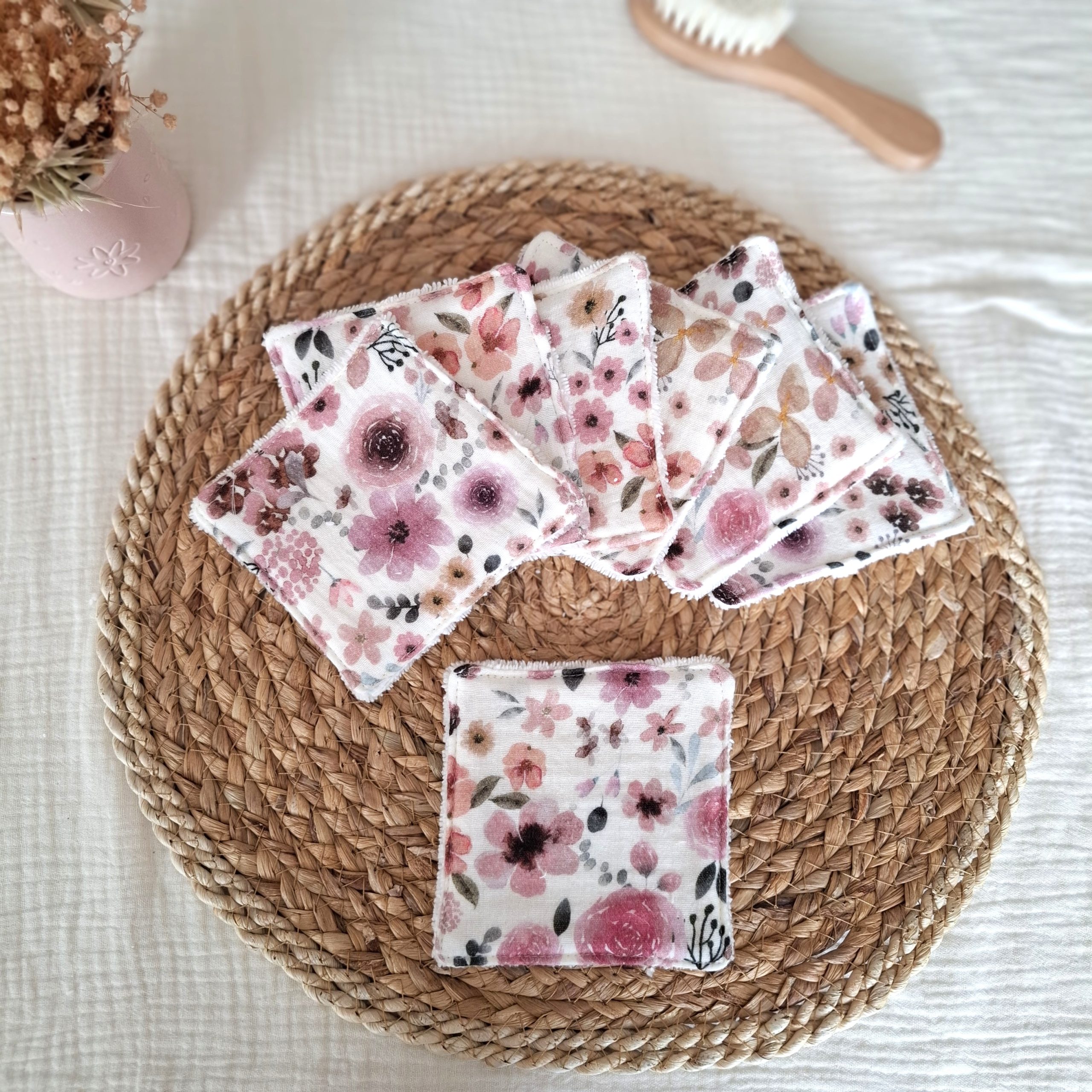 Panière florale avec un lot de 7 lingettes - En stock – Image 10