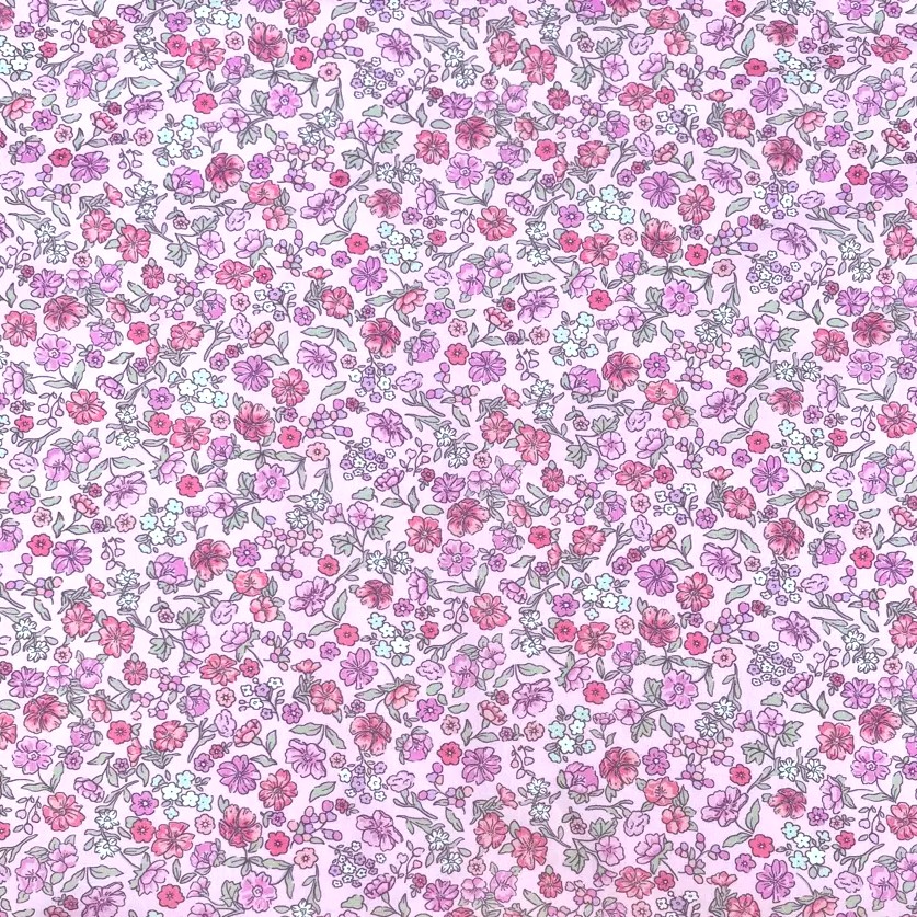 Tissus Coton fleurs Ariane