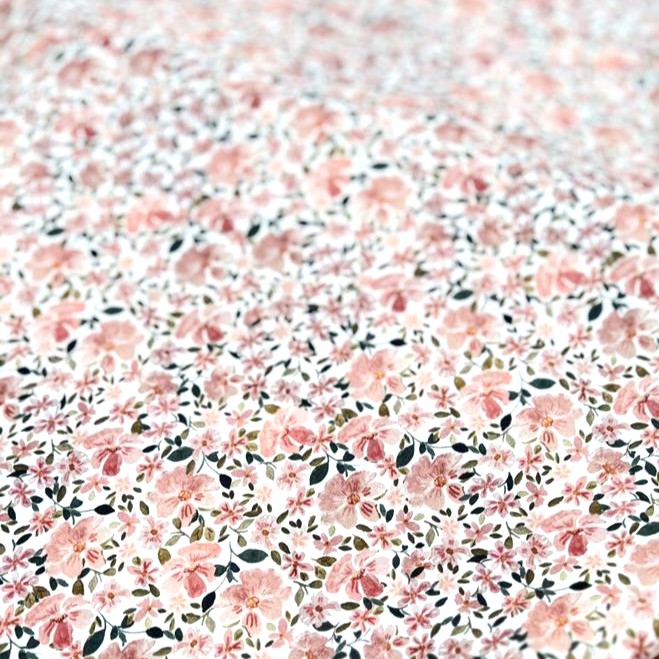 Tissus Coton fleurs Isaure