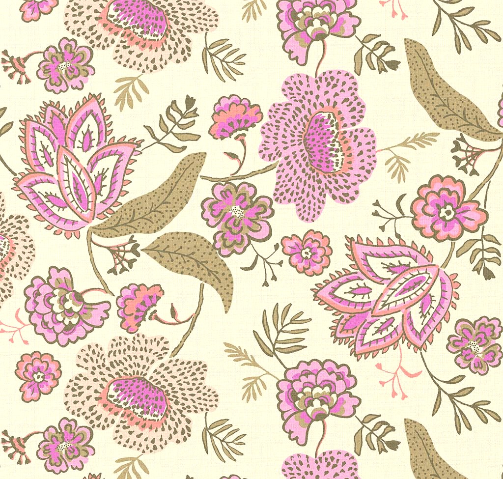 Tissus Coton fleurs Manon