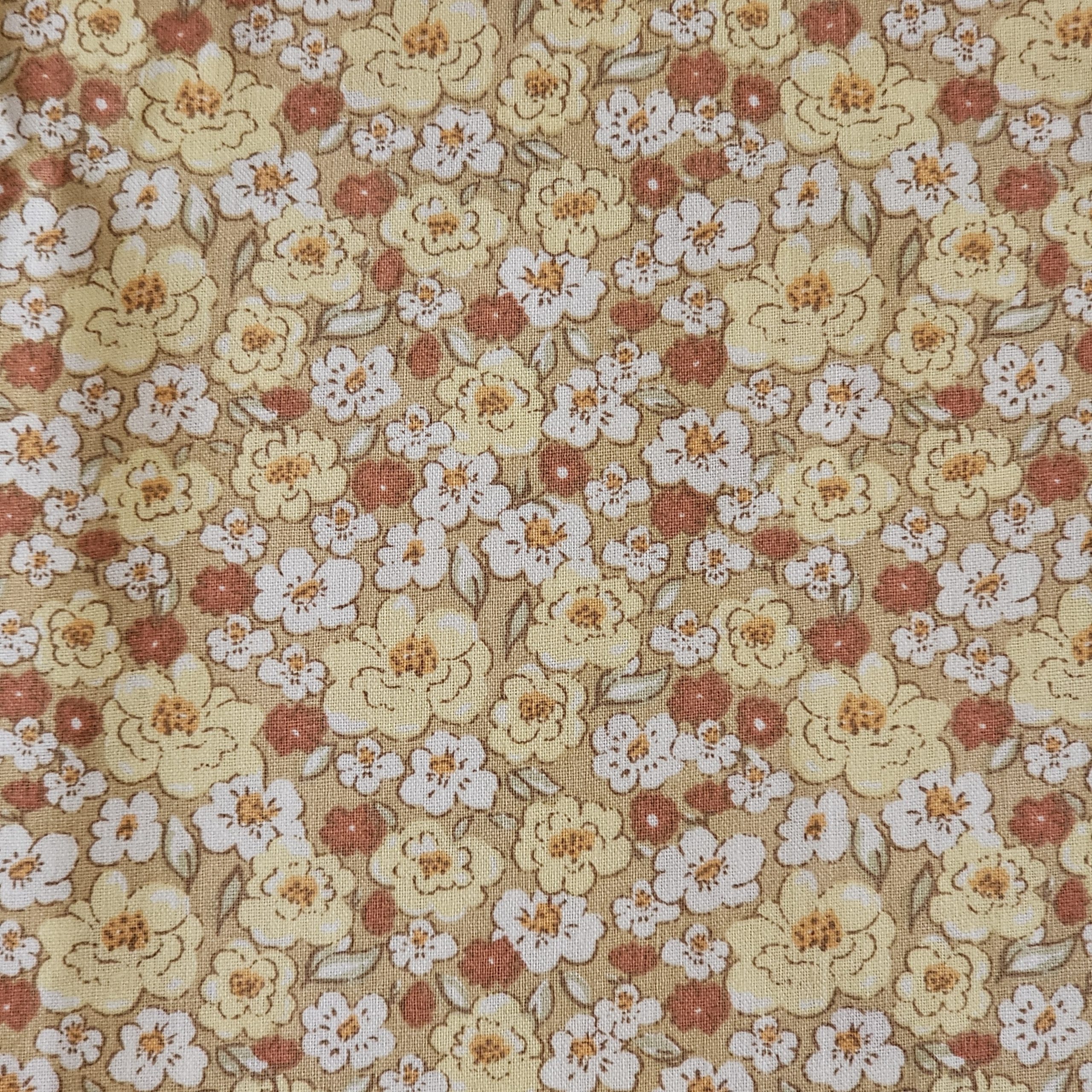tissu kalmia jaune