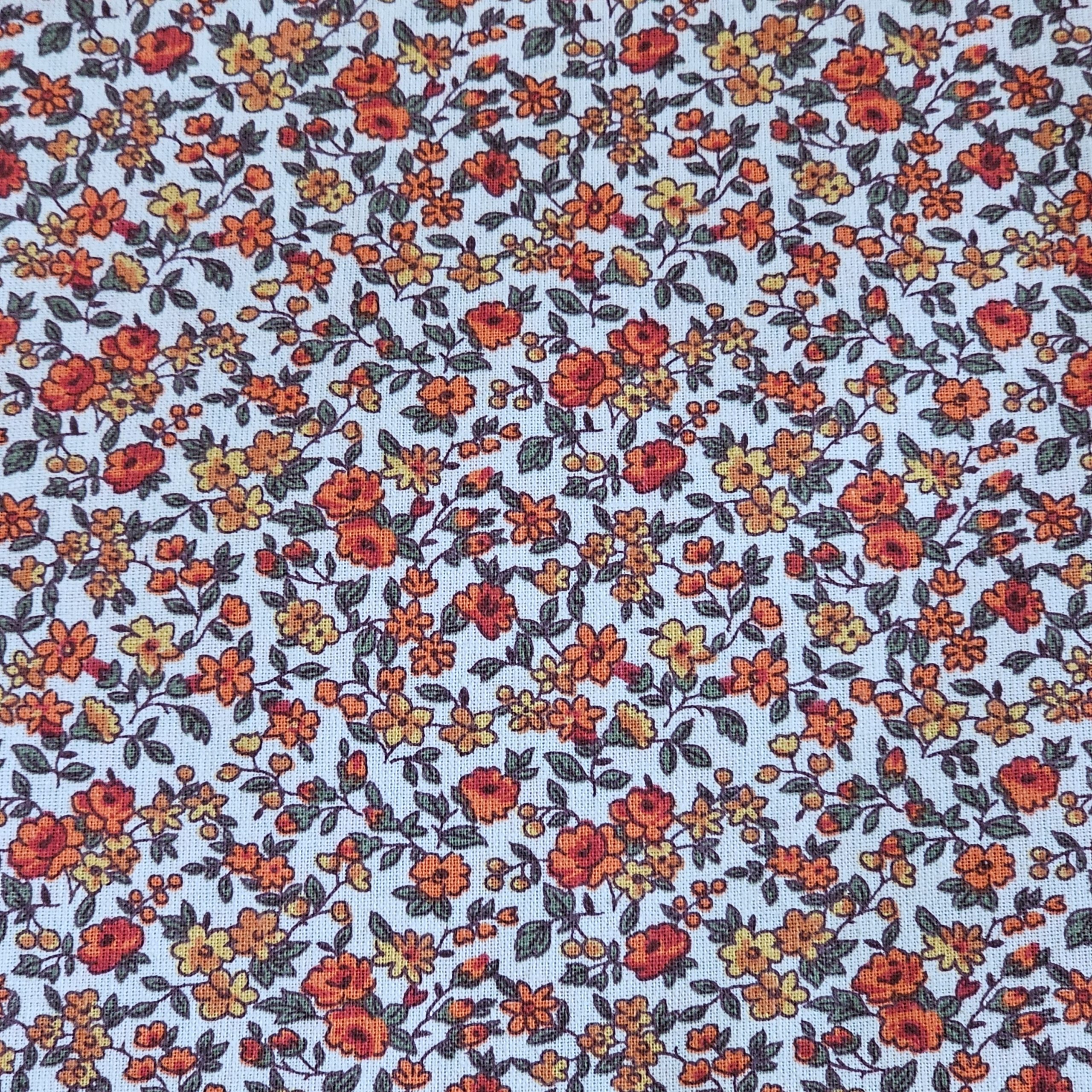 tissus léonie orange<br />
