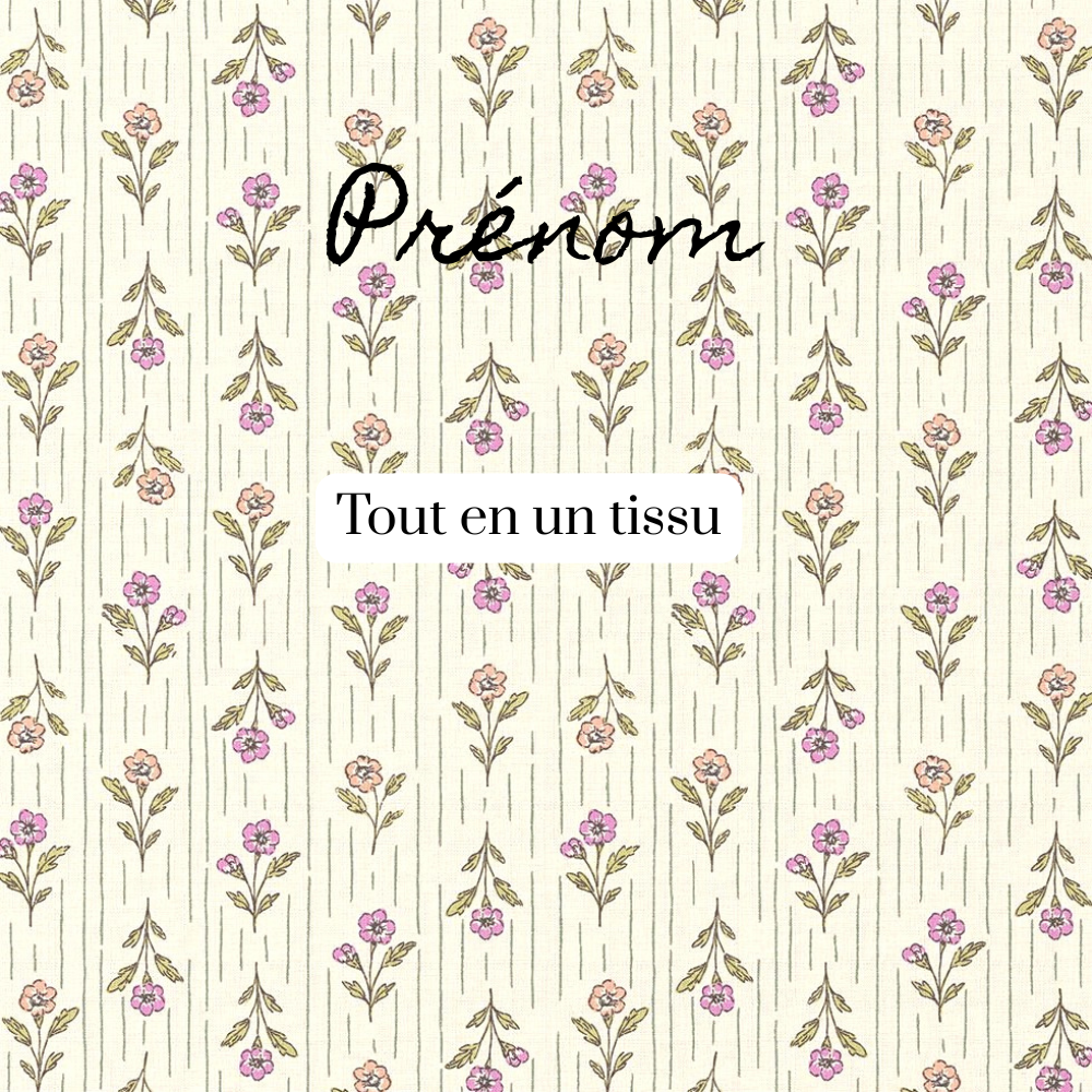 Protège carnet de santé personnalisé – coton – Image 4